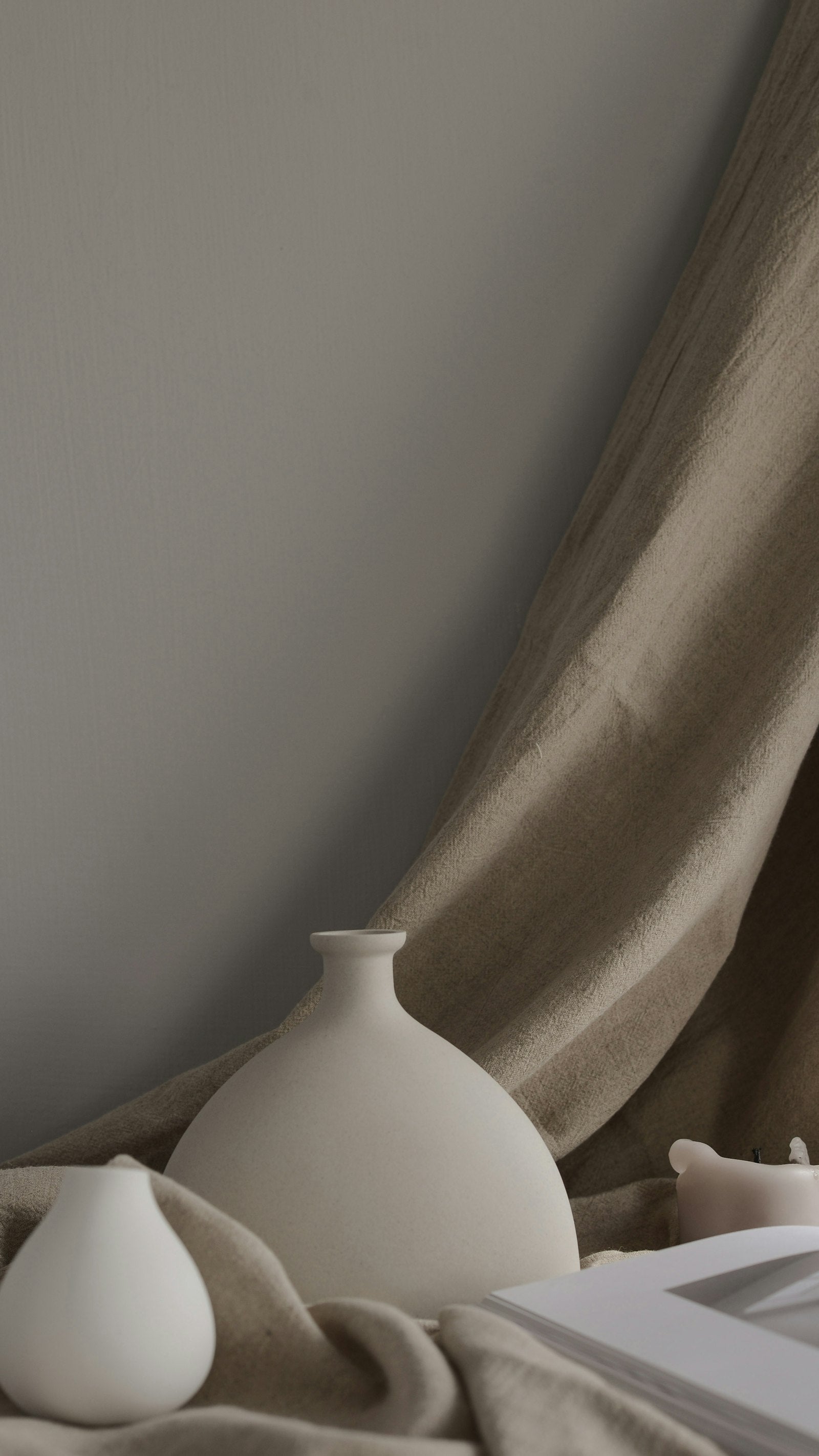 Home & Living — minimalist ceramic vases and elegant home decor