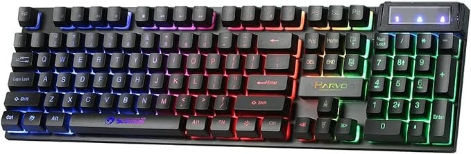 Rainbow Gaming Keyboard & Mouse ©