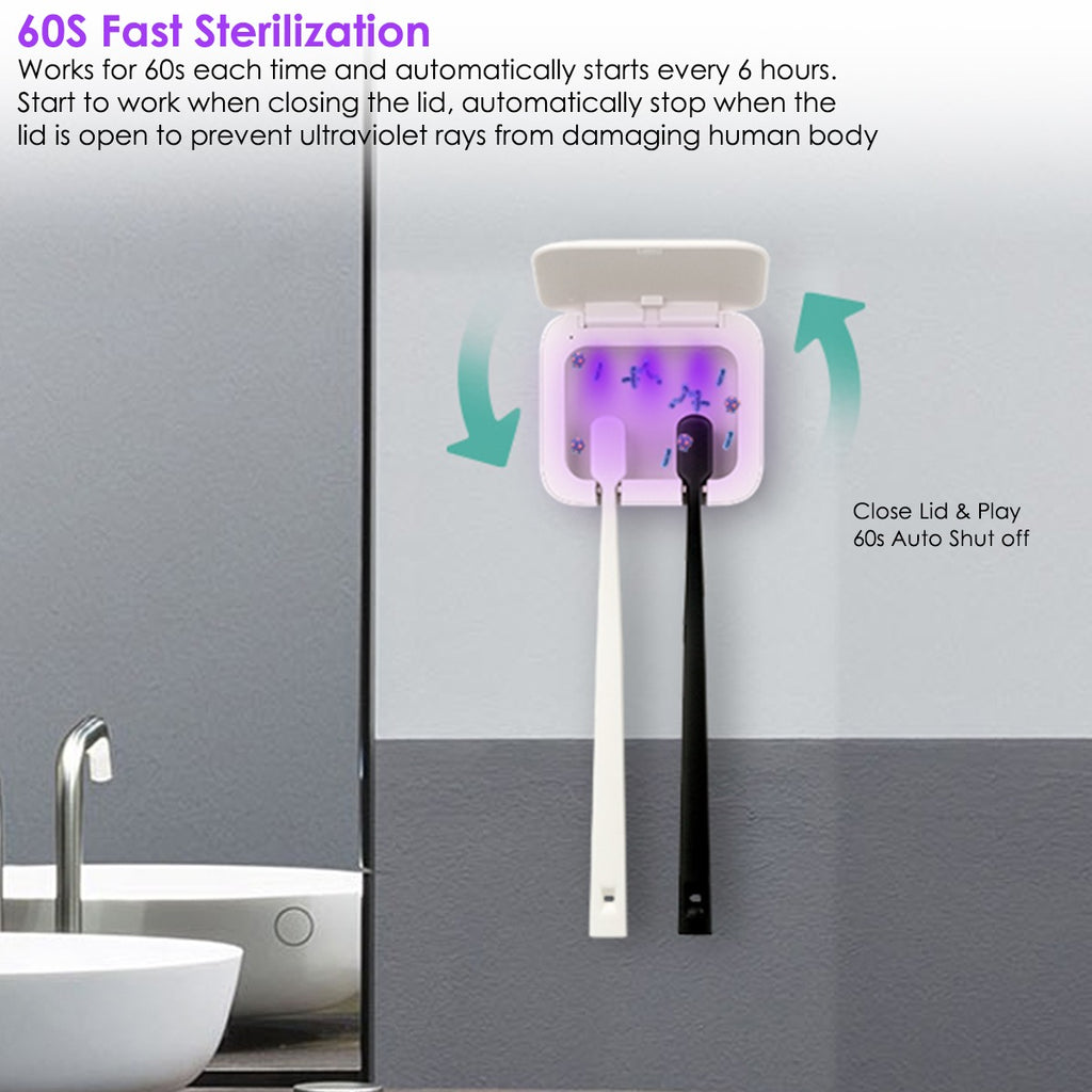 UV Light Toothbrush Sanitizer
